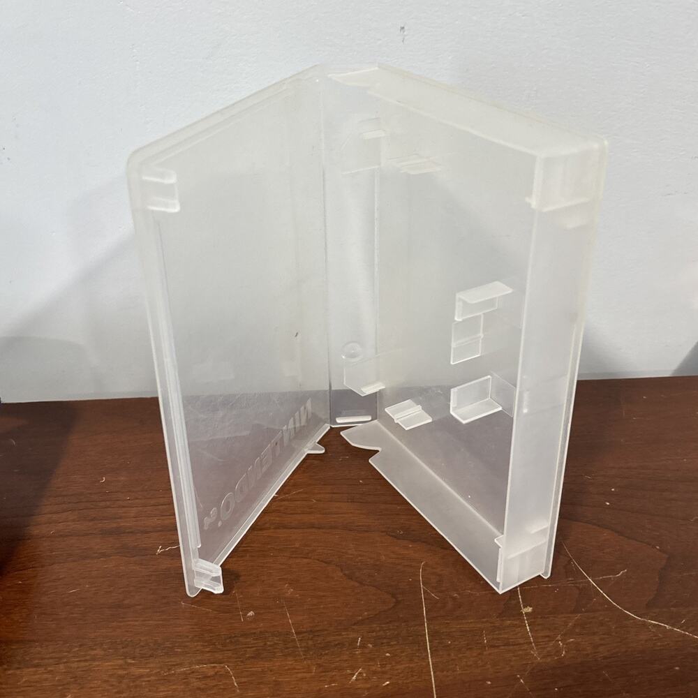 Nintendo 64 N64 Hard Case Display Clamshell Clear Plastic Storage - Picture 6 of 6